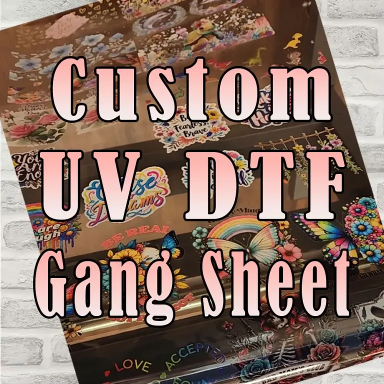 UV DTF Gangheet: Enhancing Color Vibrancy in Designs