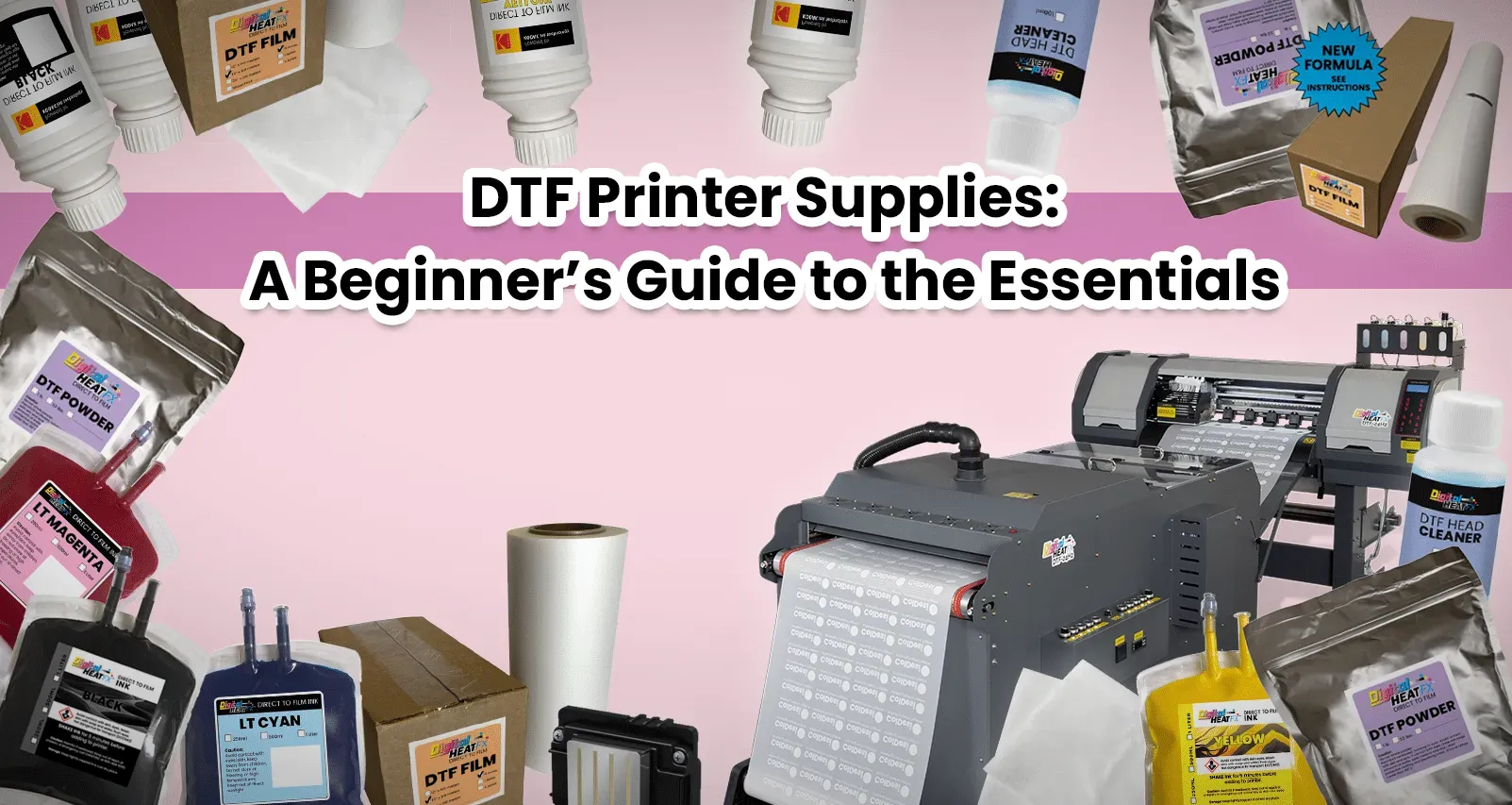 DTF supplies for beginners: Step-by-Step Starter Kit Guide